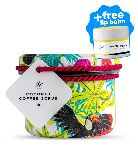Veganic Coconut Coffee Scrub (Kawowy peeling kokosowy)