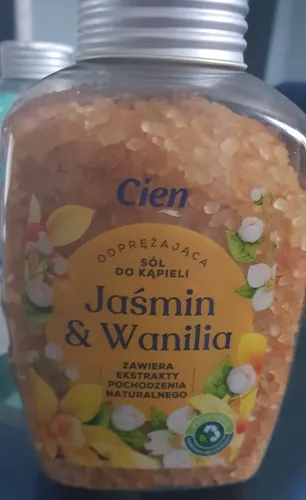 Cien Sól do kąpieli `Jaśmin i wanilia`