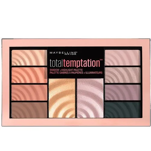 Maybelline New York Total Temptation Palette (Paletka cieni i rozświetlaczy) - 1