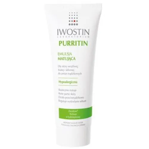 Iwostin Purritin, Emulsja matująca (stara wersja)