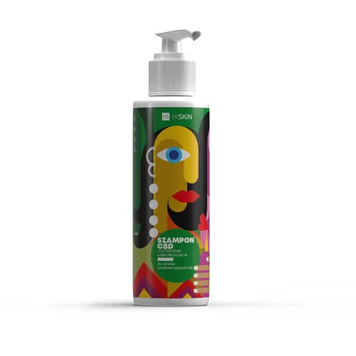 Hiskin Art Line, Szampon CBD `Oczyszczanie & Seboregulacja`