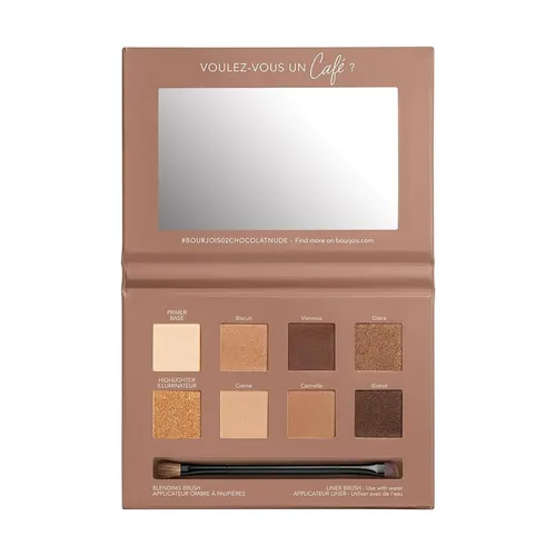 Bourjois Rue Du Cafe, Chocolate Nude Edition Eyeshadow Palette (Paleta 8-iu cieni do powiek) - 2