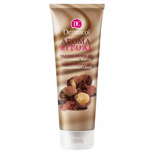 Dermacol Aroma Ritual, Shower Gel Macadamia Truffle (Żel pod prysznic `Makadamiowe trufle`)