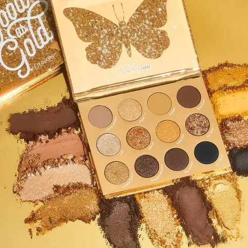 ColourPop Good as Gold, Shadow Palette (Paleta cieni do powiek) - 3