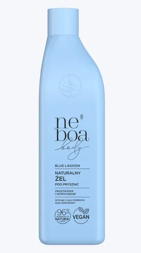 Neboa Body, Blue Lagoon Shower Gel (Naturalny żel pod prysznic `Orzeźwienie i wzmocnienie`)