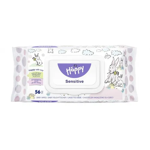 Bella Baby Happy Sensitive, Chusteczki nawilżane
