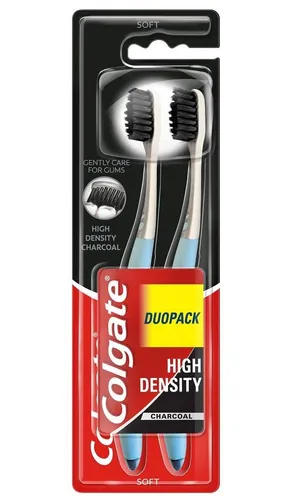 Colgate High Density Charcoal Toothbrush Soft (Szczoteczka do zębów miękka)