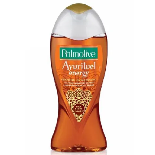 Palmolive Ayurituel, Energy Shower Gel (Żel pod prysznic `Indyjskie drzewo sandałowe i imbir`)