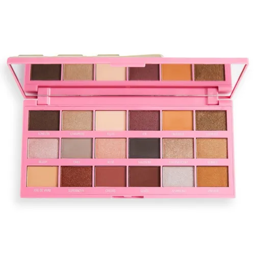 I Heart Revolution Rose Fizz Chocolate Shadow Palette (Paleta cieni do powiek) - 1