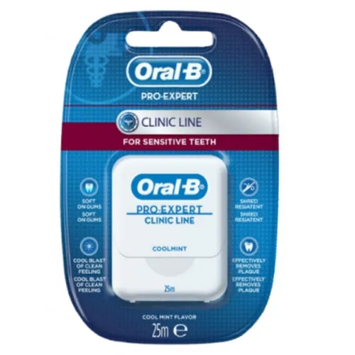 Oral-B Pro-Expert Clinic Line Floss Coolmint (Nić dentystyczna)