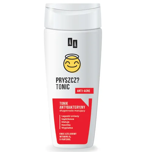 AA Emoji, Pryszcz? To nic Anti-Acne, Tonik antybakteryjny długotrwale matujący