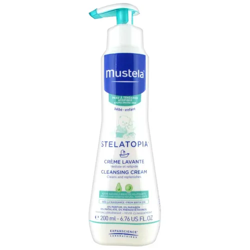 Mustela Stelatopia, Cleansing Cream (Krem do mycia ciała)