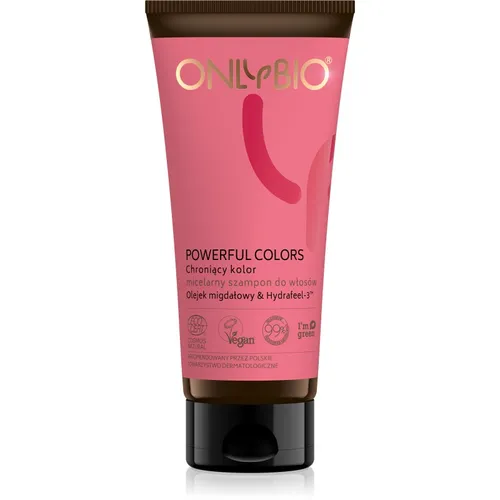 OnlyBio Powerful Colors, Chroniący kolor micelarny szampon do włosów
