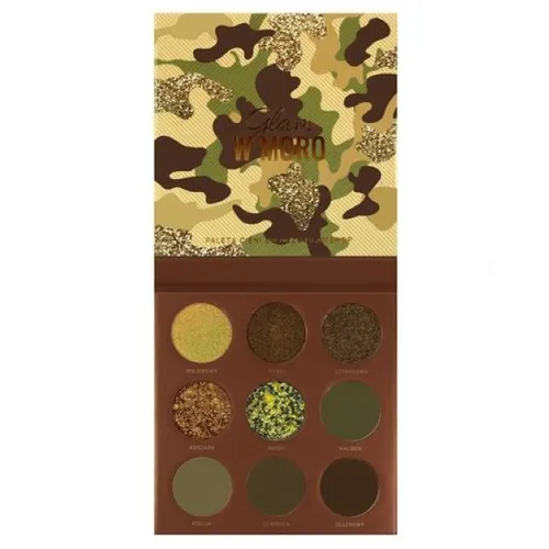 Glam Shop GlamBOX, Paleta cieni do powiek `W moro` - 2
