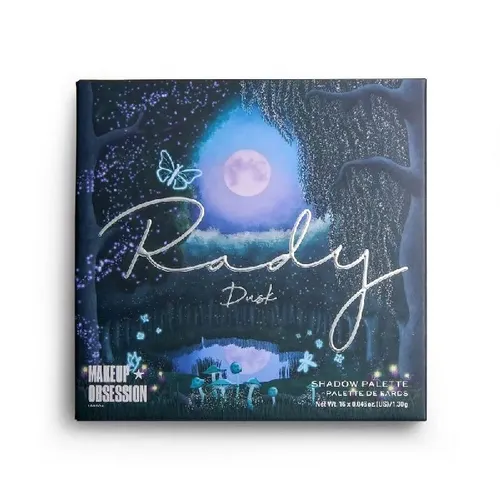 Makeup Obsession London Makeup Obsession x Rady, Dusk Shadow Palette (Paleta 16 cieni do makijażu) - 2
