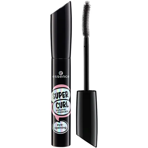 Essence Super Curl Volume Mascara Eye-opening (Tusz podkręcający rzęsy i zwiększający objętość)