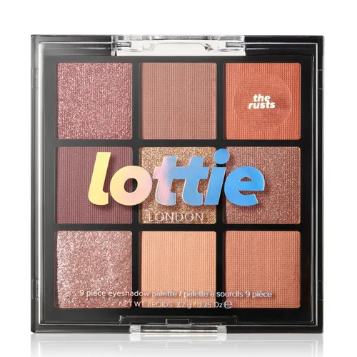 Lottie London The Rusts Eyeshadow Palette (Paleta cieni do powiek)