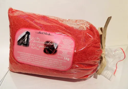 SolMed Spa, Ciechocińska sól kąpielowa `Red Rose` - 1