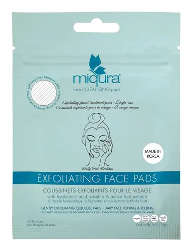 Miqura Exfoliating Face Pads (Złuszczające płatki do twarzy)