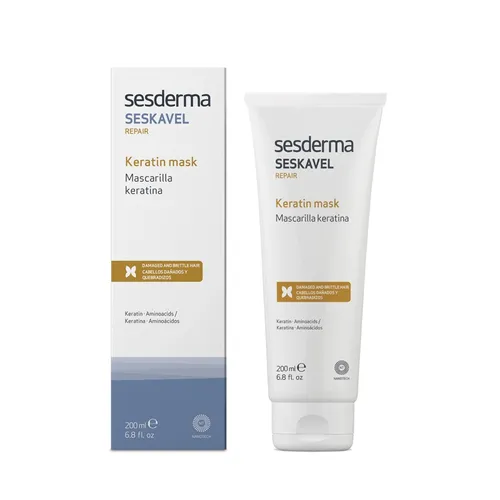 Sesderma Seskavel, Repair Keratin Mask (Maska z keratyną) - 2