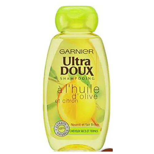 Garnier Ultra Doux, Szampon do włosów suchych i matowych 'Oliwa z oliwek i cytryna'