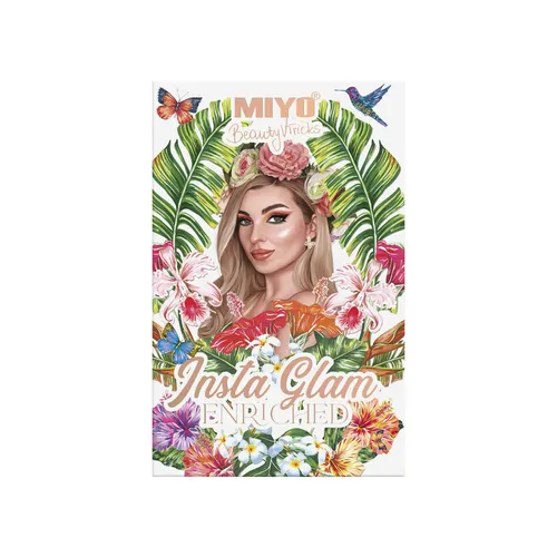 MIYO Miyo x BeautyvTricks, Insta Glam Enriched Eyeshadow Palette (Paleta cieni) - 2