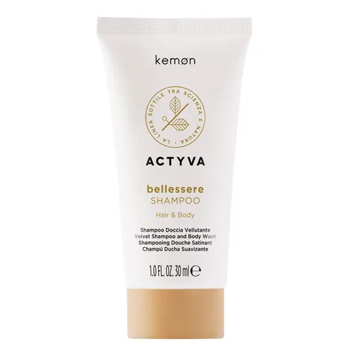 Kemon Actyva Bio, Bellessere Shampoo (Aksamitny szampon do włosów i ciała)