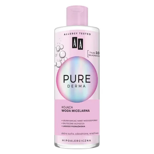 AA Pure Derma, Kojąca woda micelarna