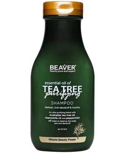 Beaver Professional Tea Tree Purifying Shampoo (Szampon przeciwłupieżowy)