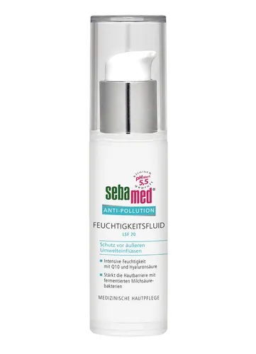 Seba Med Anti-Pollution Feuchtigkeitsfluid (Delikatny krem/fluid z filtrem SPF 20)