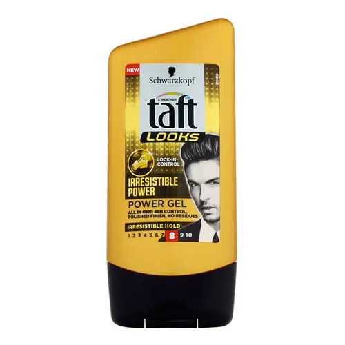 Schwarzkopf Taft Irresistible Power Lok-in Control Power Gel (Żel do włosów)