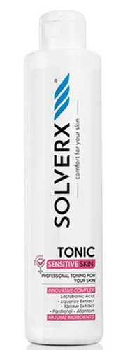 Solverx Sensitive Skin, Delikatny tonik wyrównujący pH skóry - 2