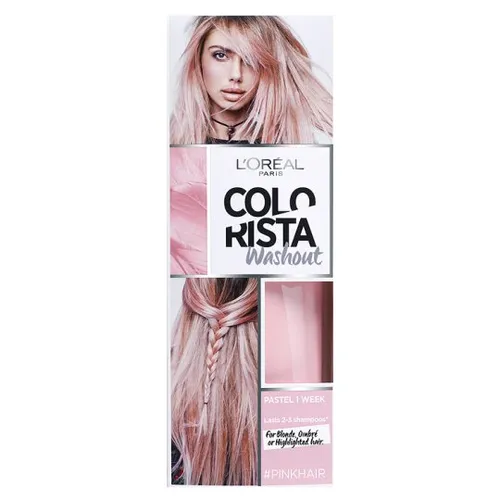 L'Oreal Paris Colorista, Washout 1 Week Color Pastel (Farba do włosów zapewniająca  1-tygodniowy kolor 2-3 myć)