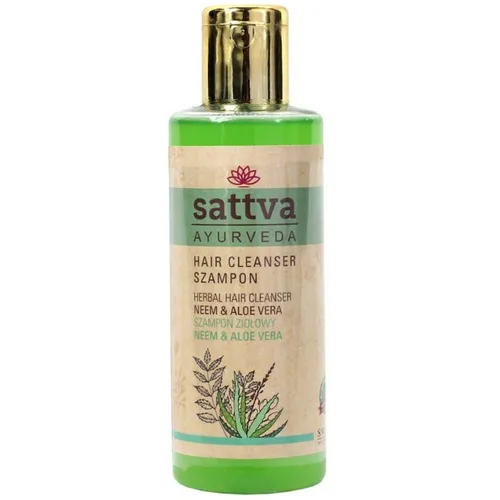 Sattva Ayurveda Herbal Hair Cleanser Neem & Aloe Vera (Szampon ziołowy do włosów `Neem i aloes`)
