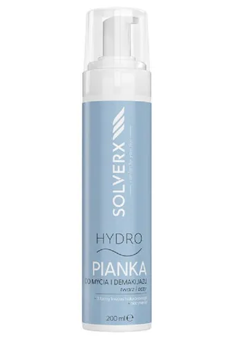 Solverx Hydro, Pianka do mycia i demakijażu