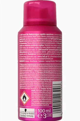 Schwarzkopf Taft Casual Chic, Fagrance & Shine Mist (Nabłyszczająca mgiełka zapachowa do włosów) - 2