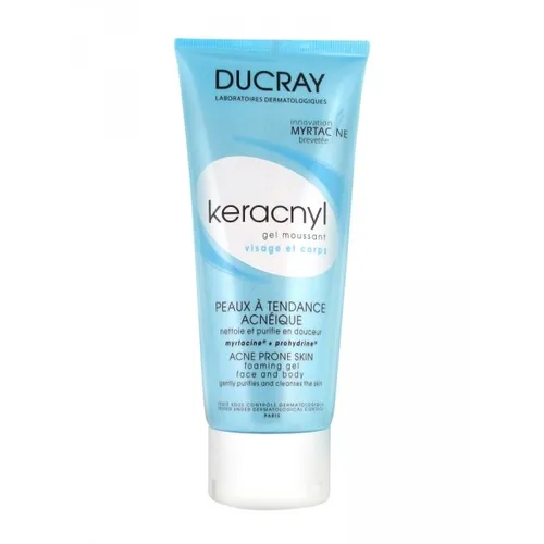 Ducray Keracnyl, Gel Moussant Visage et Corps (Żel oczyszczający skóra skłonna do trądziku) - 2