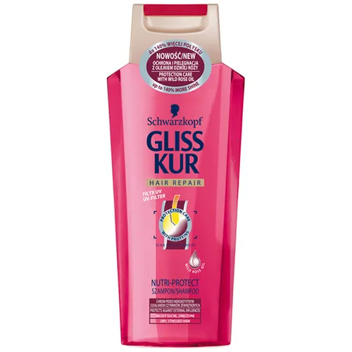 Schwarzkopf Gliss Nutri Protect, Szampon do włosów suchych i zniszczonych