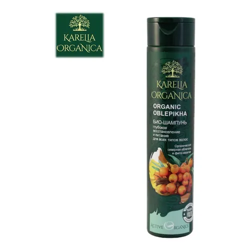 Karelia Organica Organic Oblephika, Szampon do włosów `Głęboka odnowa oraz nasycenie`