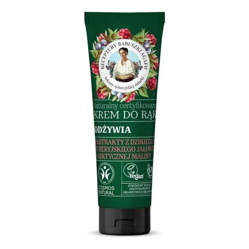 Receptury Babuszki Agafii Natural, Krem do rąk odżywczy - 1