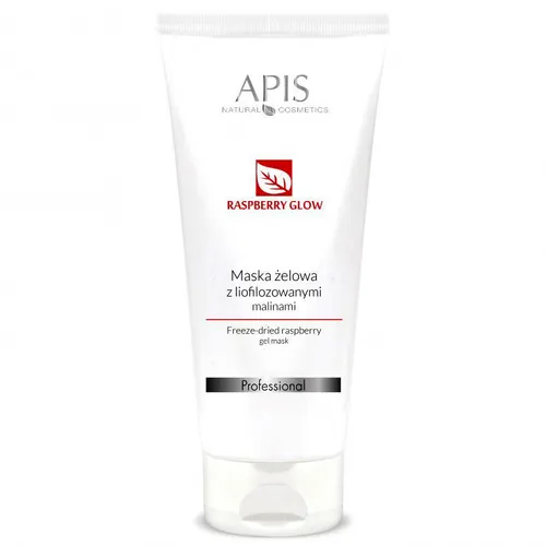 Apis Professional, Raspberry Glow Freeze-dried Raspberry Gel Mask (Maska żelowa z liofilizowanymi malinami)