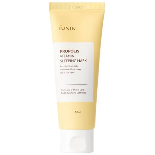 iUNIK Propolis Vitamin Sleeping Mask (Nocna maska nawilżająca z propolisem)