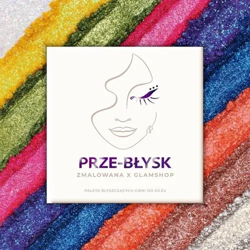 Glam Shop Zmalowana x Glamshop, Paleta błyszczących cieni do oczu `Prze-Błysk` - 3