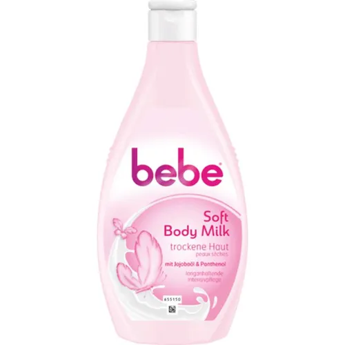 Bebe (Young Care) Soft Body Milk für Trockene Haut (Balsam do ciał z olejkiem z jojoby)