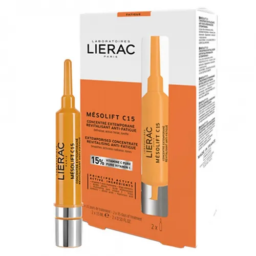 Lierac Mesolift C15 Extemporised Concentrate Revitalising & Anti-fatigue (Rewitalizujący koncentrat przeciw oznakom zmęczenia)