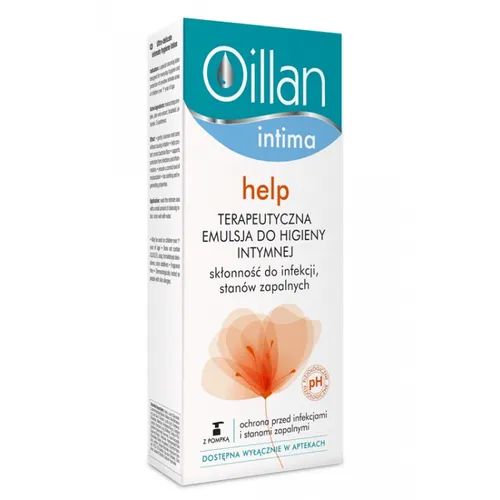Oillan Intima Help, Terapeutyczna emulsja do higieny intymnej