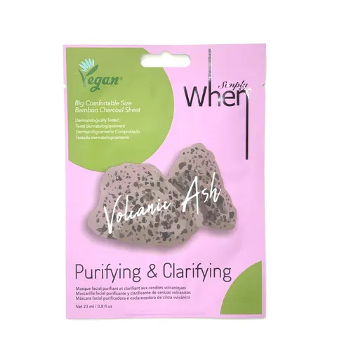 When Simply Vegan Volcanic Ash Mask (Oczyszczająca maska) - 1