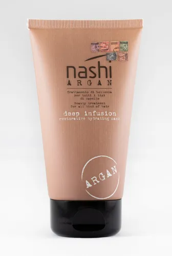 Nashi Argan Deep Infusion Restorative Hydrating Mask (Arganowa maska wzmacniająco-nawilżająca do włosów) - 1