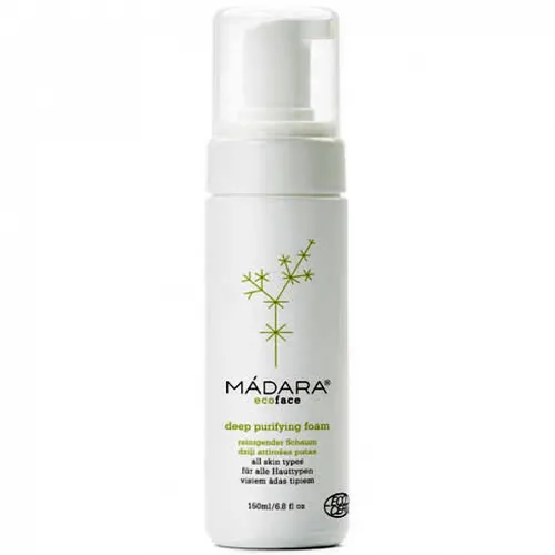 Madara Organic Skincare Deep Purifying Foam (Kwiatowa pianka głęboko oczyszczająca do twarzy)