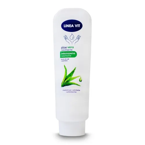 Marona Enterprise Linea Vit, Krem do rąk i paznokci z Aloe Vera ` Intensywne nawilżenie`